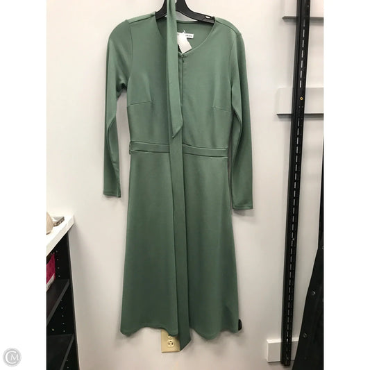 Dress Casual Midi By Clothes Mentor In Green, Size: Xxsp