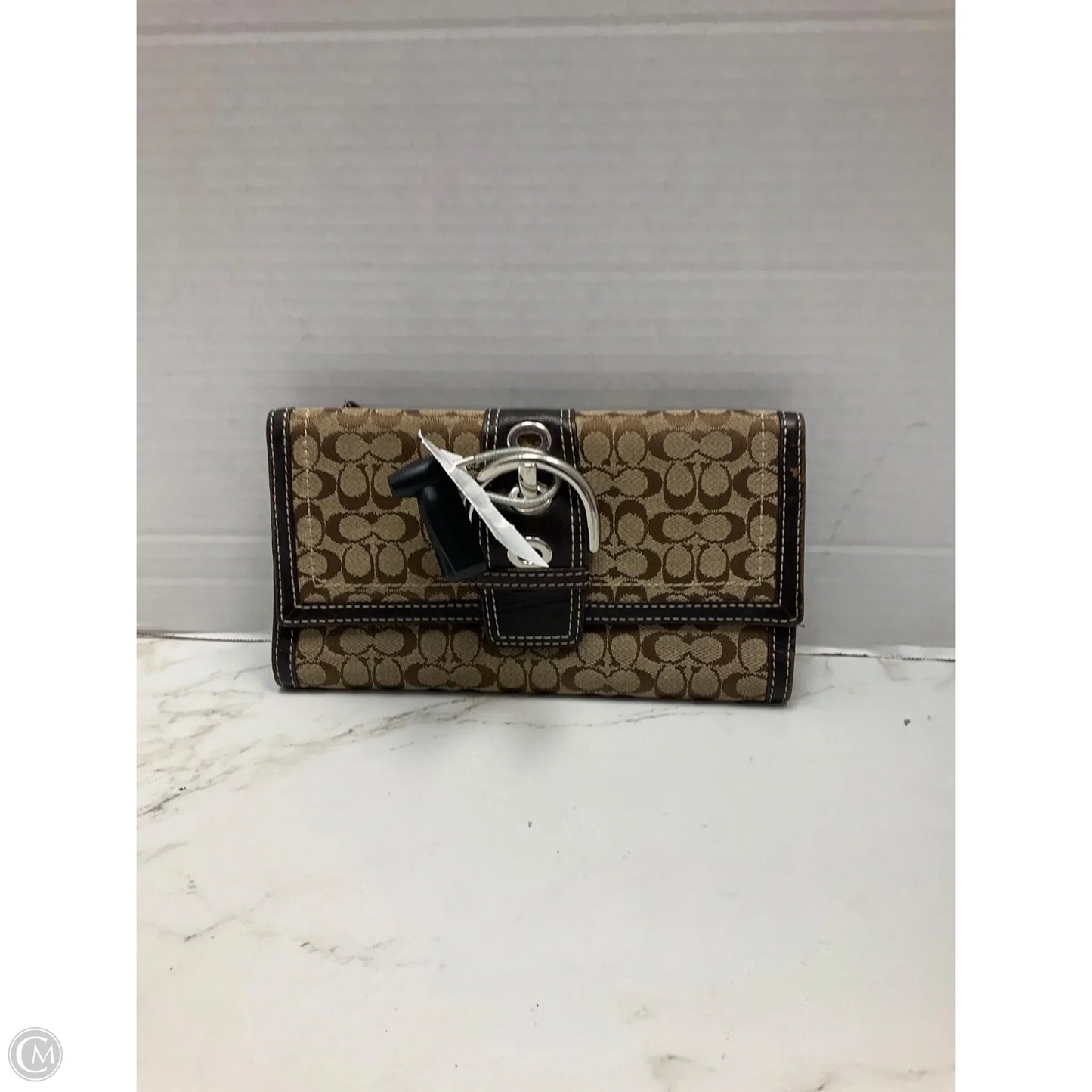 Wallet Designer By Coach, Size: Large