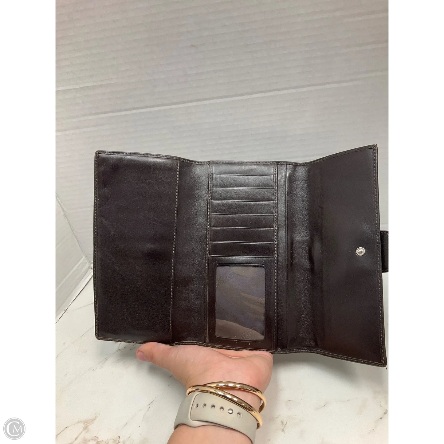 Wallet Designer By Coach, Size: Large