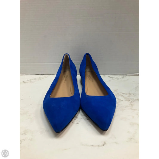 Shoes Flats By Clothes Mentor In Blue, Size: 7.5