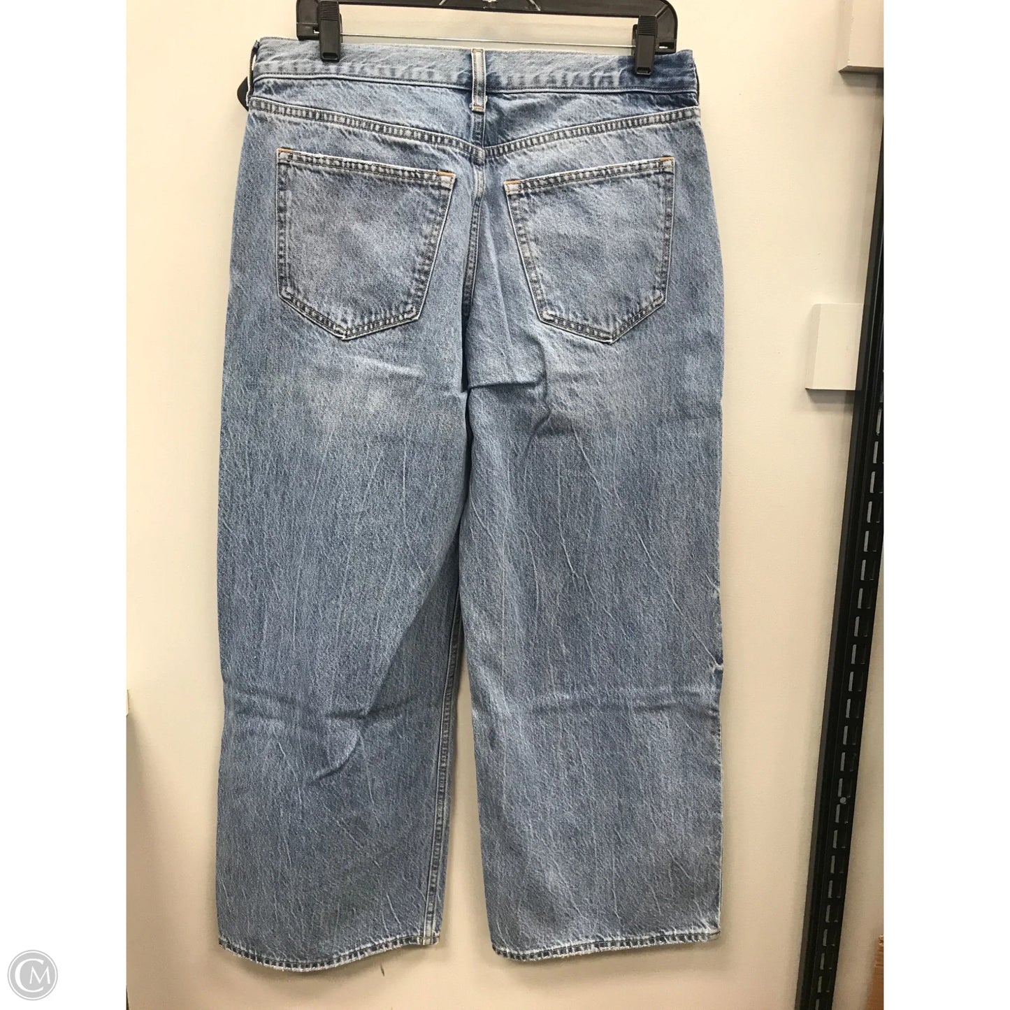 Jeans Wide Leg By Abercrombie And Fitch In Blue, Size: 6