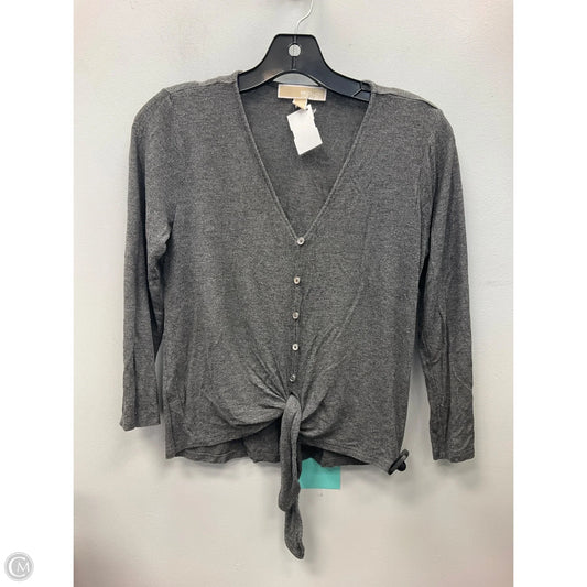 Top Long Sleeve By Michael By Michael Kors In Grey, Size: S