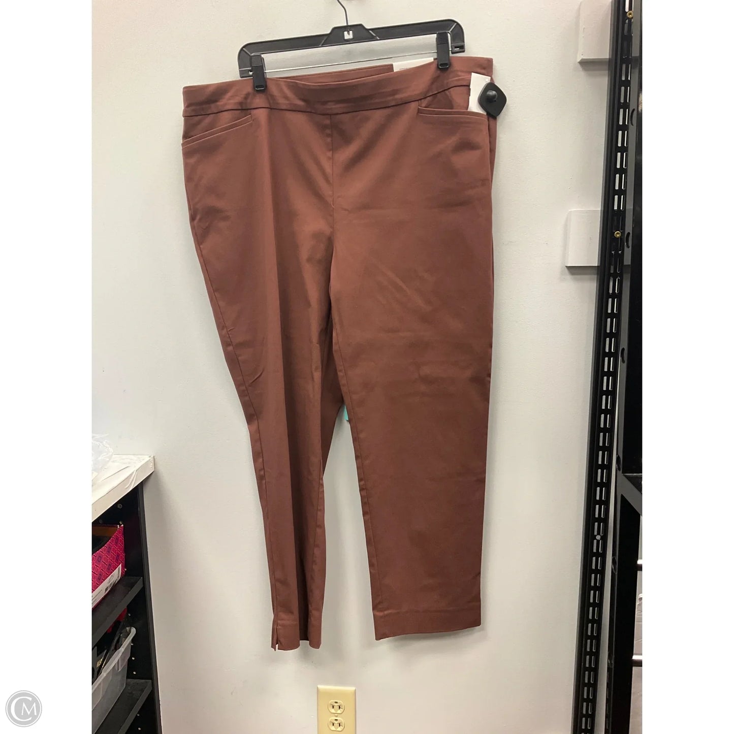 Pants Dress By Chicos In Brown, Size: 18