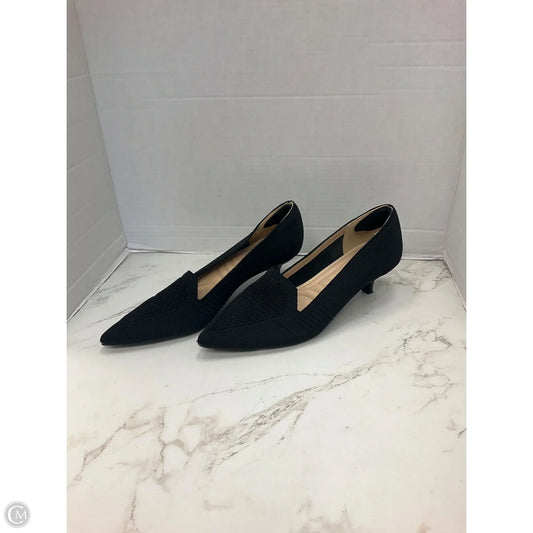 Shoes Heels Kitten By Adrienne Vittadini In Black, Size: 9