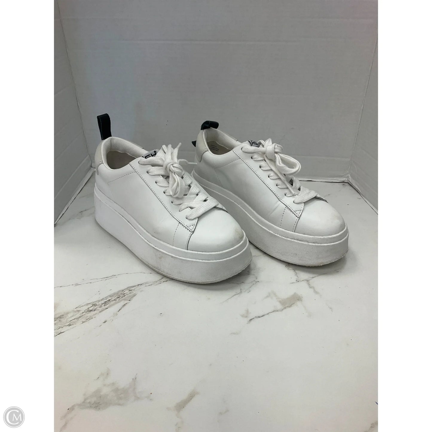 Shoes Sneakers By Ash In White, Size: 6.5