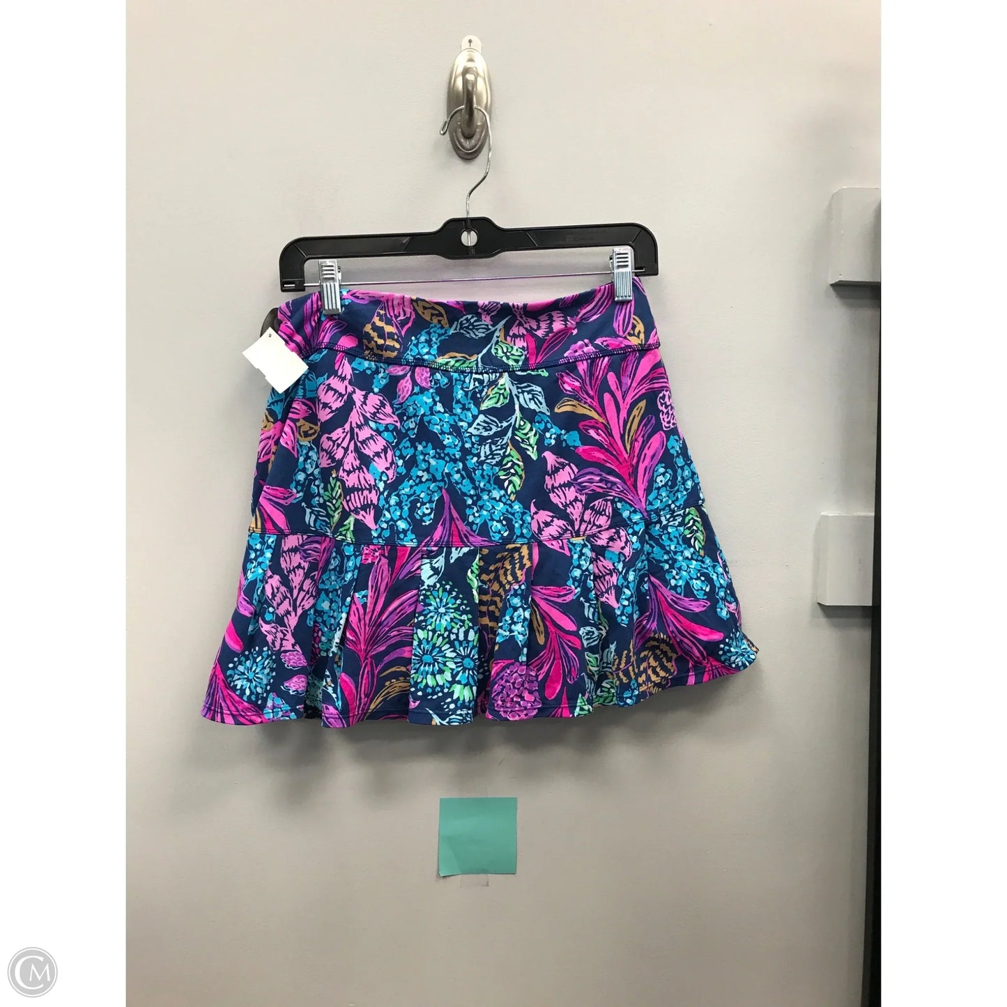 Skort Designer By Lilly Pulitzer In Blue & Pink, Size: S