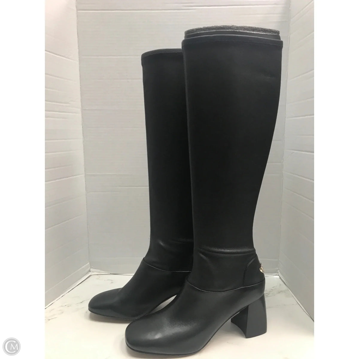 Boots Designer By Tory Burch In Black, Size: 9