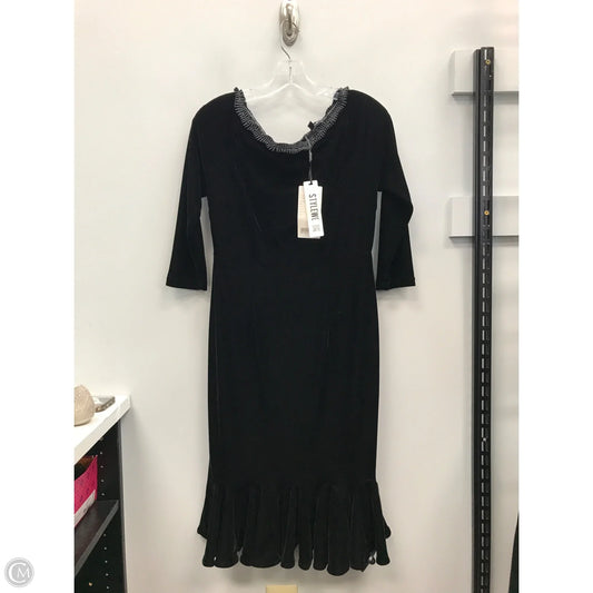 Dress Casual Midi By Clothes Mentor In Black, Size: M