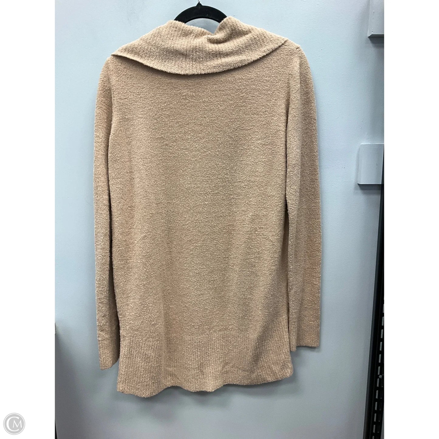 Sweater Cardigan By Barefoot Dreams In Tan, Size: M