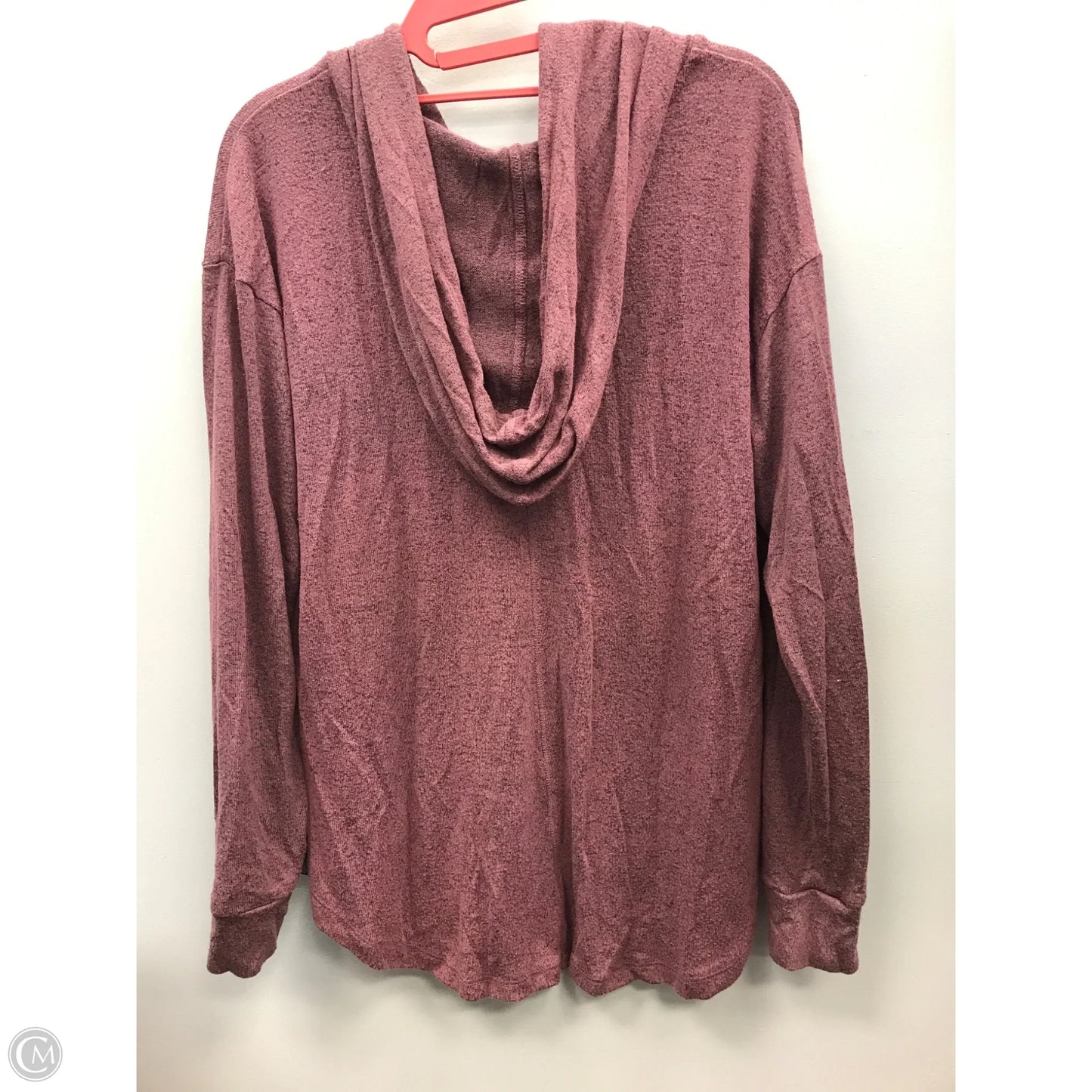 Top Long Sleeve By Market & Spruce In Maroon, Size: M