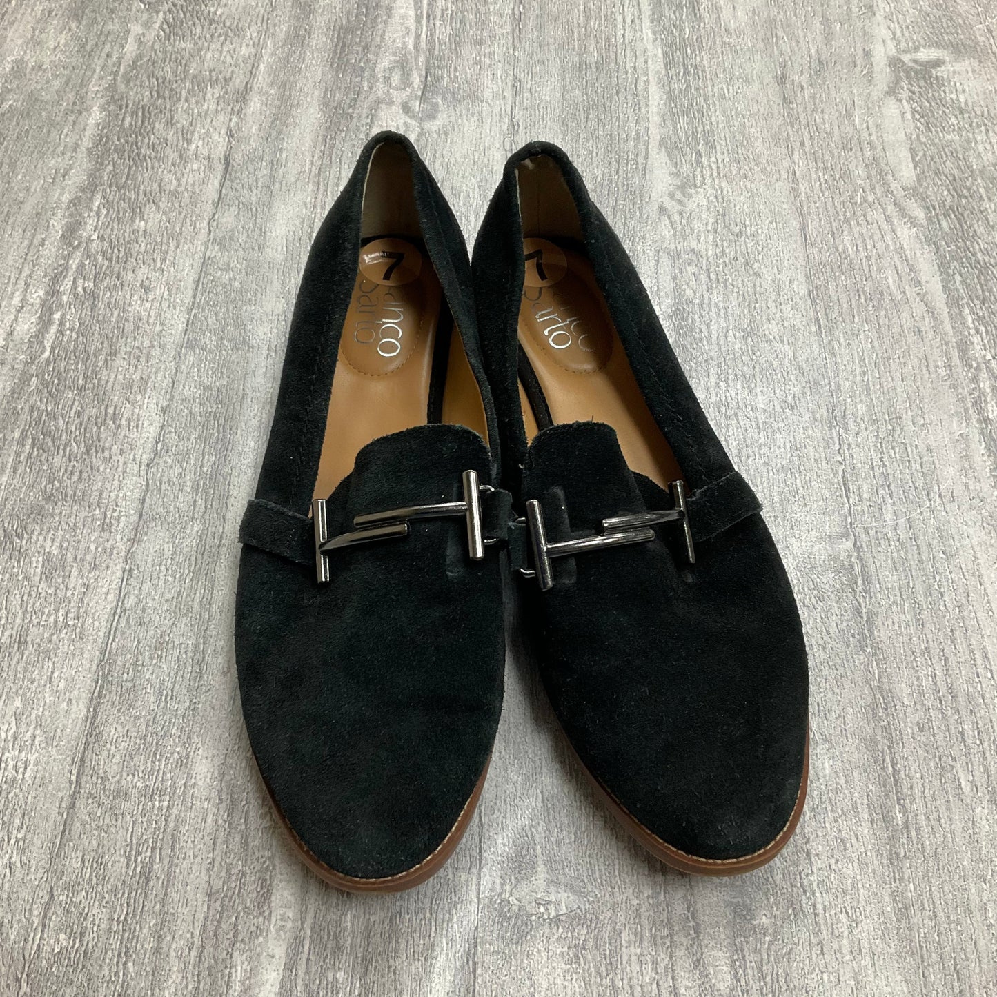 Shoes Flats By Franco Sarto In Black, Size: 7