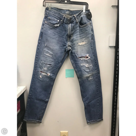 Jeans Skinny By Old Navy In Blue, Size: 12