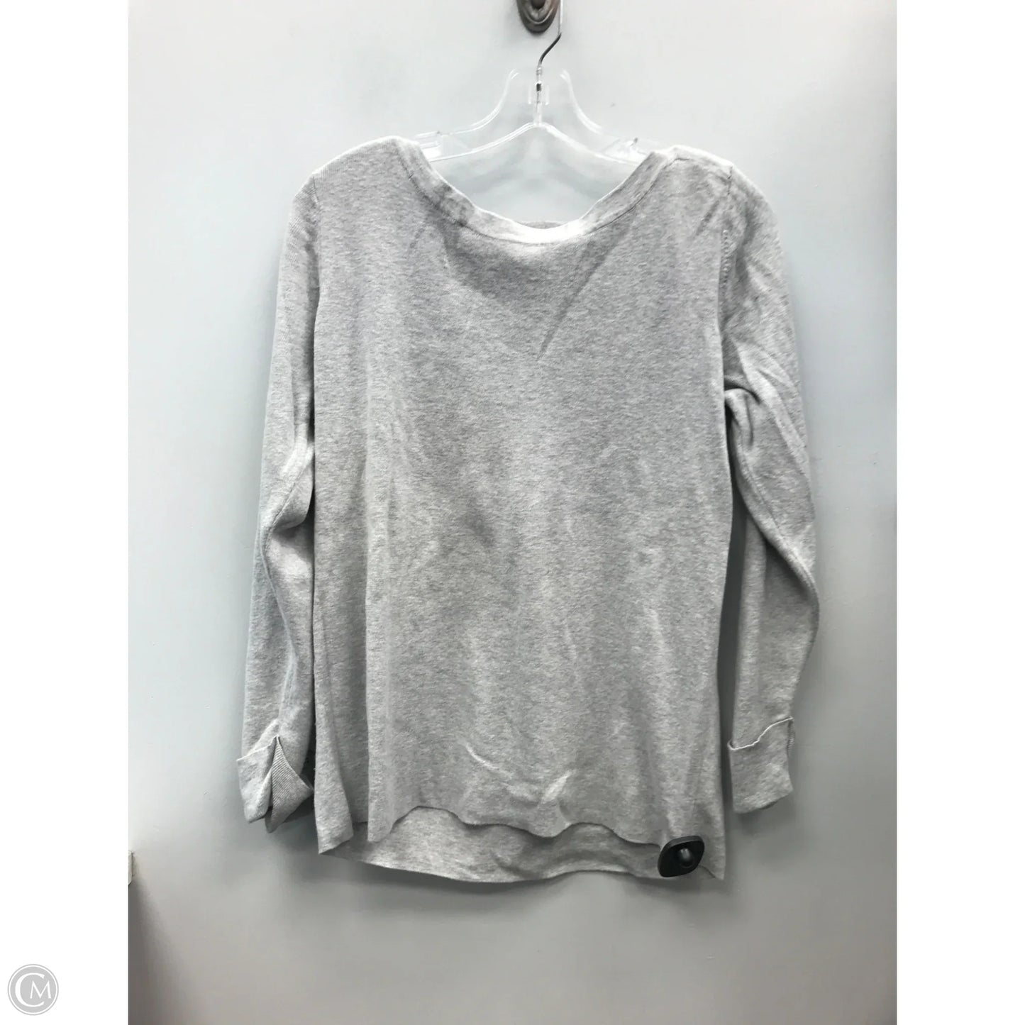Sweater By Talbots In Grey, Size: Xl