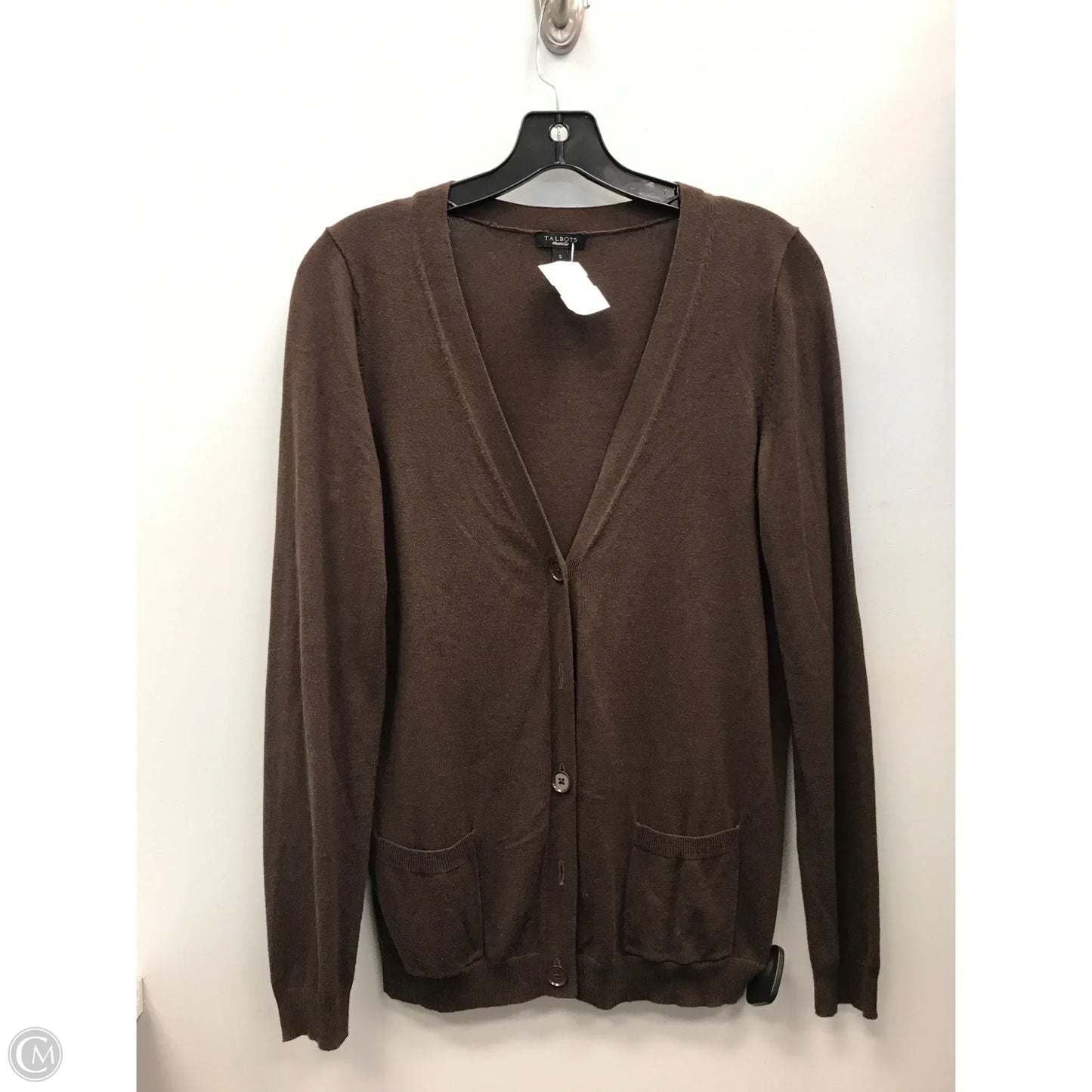Cardigan By Talbots In Brown, Size: S