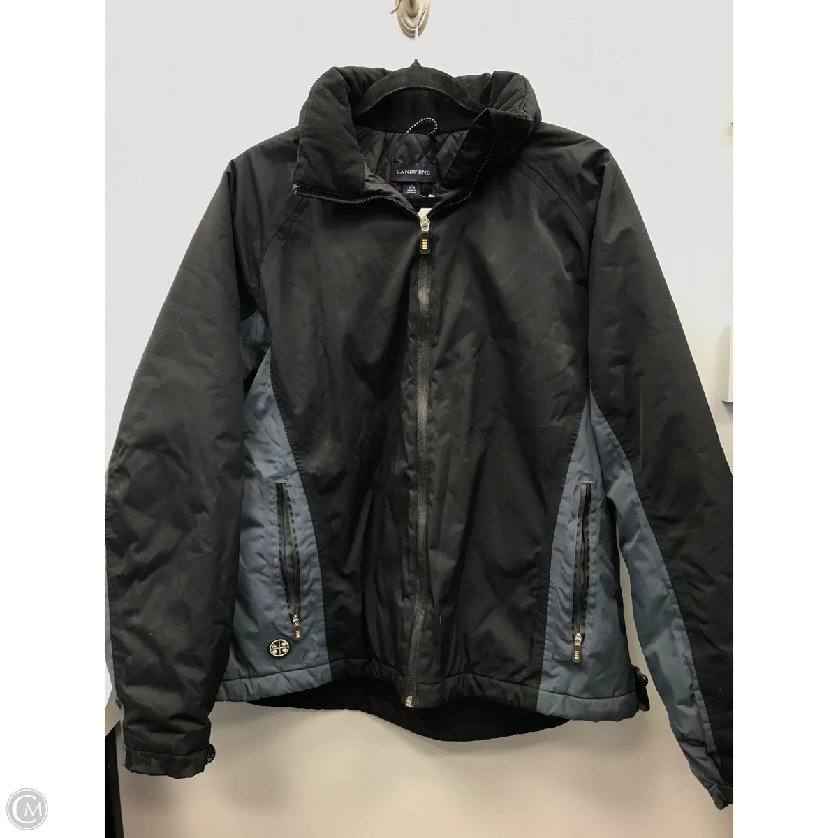Jacket Other By Lands End In Black, Size: L
