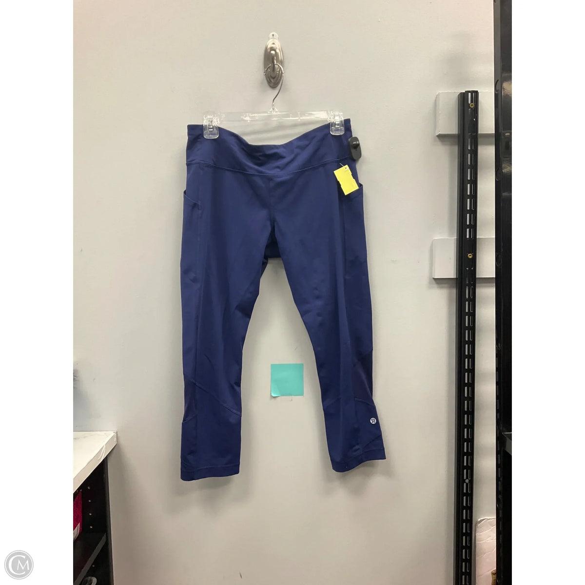 Athletic Leggings By Lululemon In Blue, Size: 10