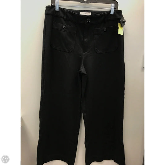 Pants Dress By Loft In Black, Size: 12