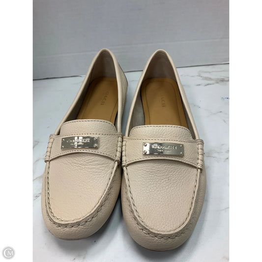 Shoes Designer By Coach In Cream, Size: 7.5