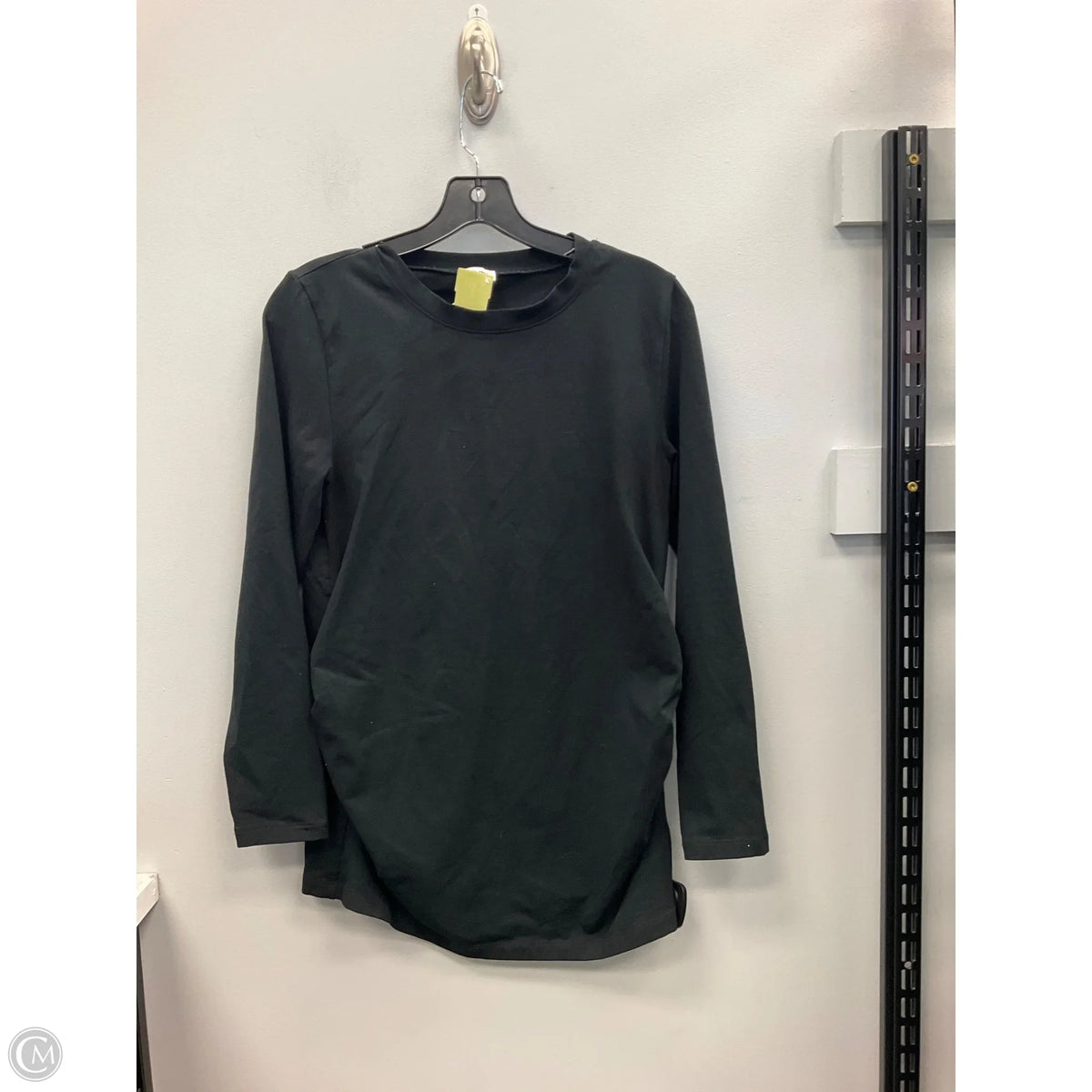 Top Long Sleeve Basic By J. Crew In Black, Size: S