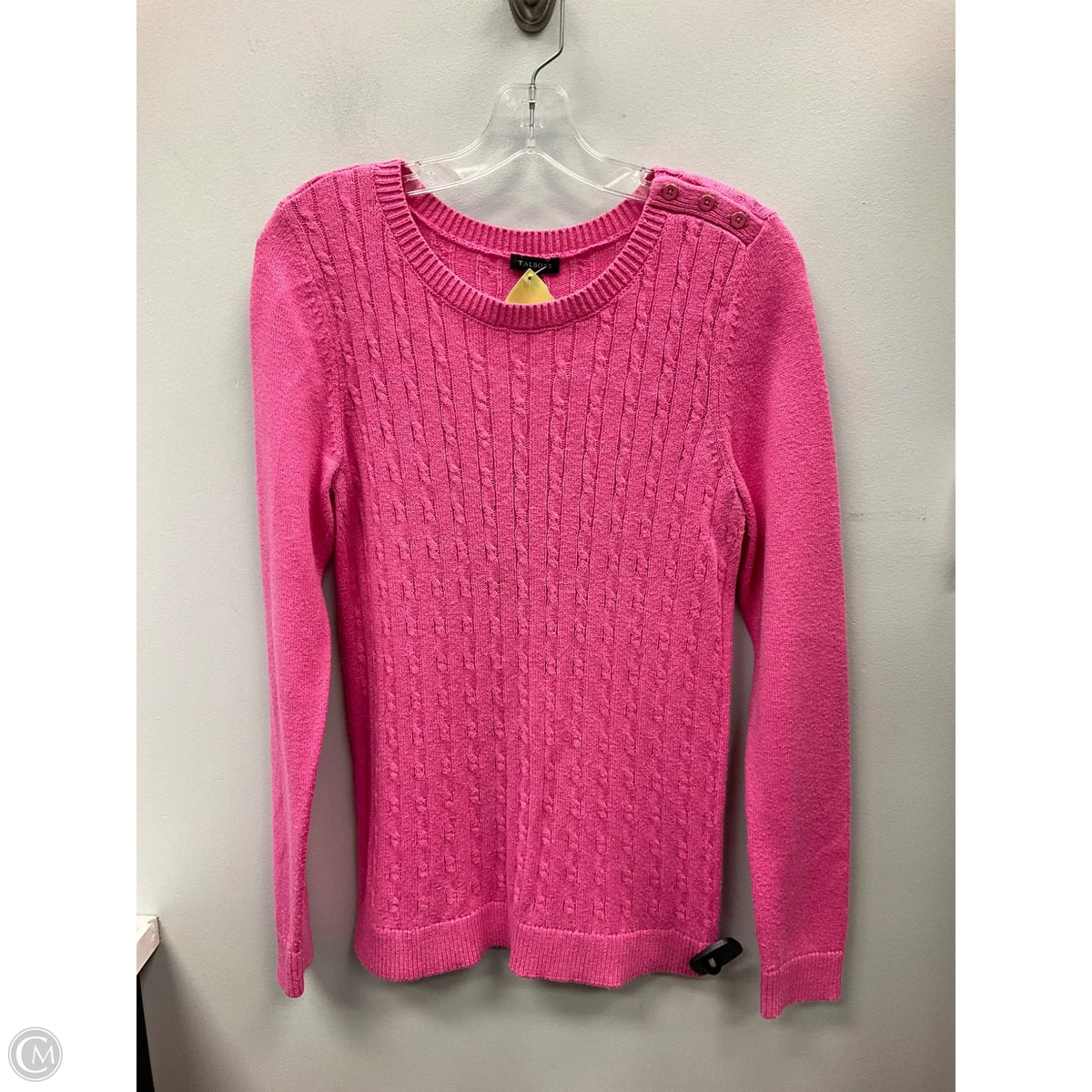 Sweater By Talbots In Pink, Size: M