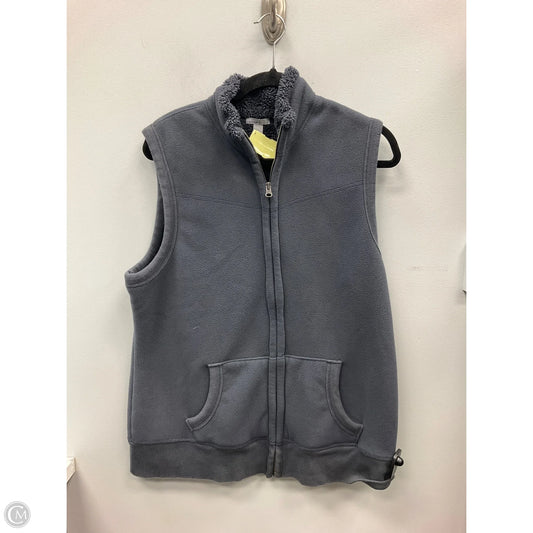Vest Faux Fur & Sherpa By Old Navy In Grey, Size: Xl