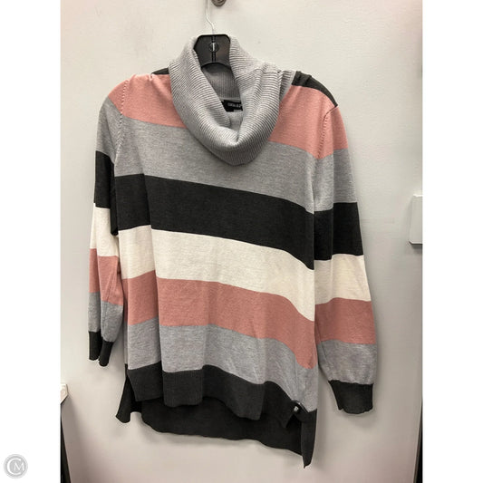 Sweater By Cable And Gauge In Striped Pattern, Size: Xl