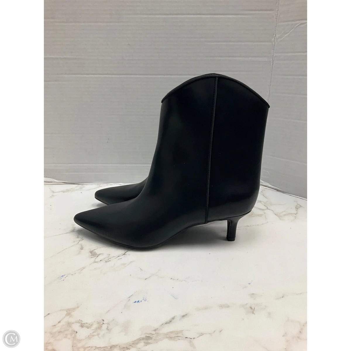 Boots Ankle Heels By On 34th In Black, Size: 8