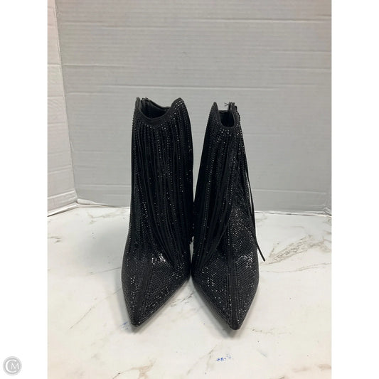 Boots Ankle Heels By Inc In White, Size: 6.5