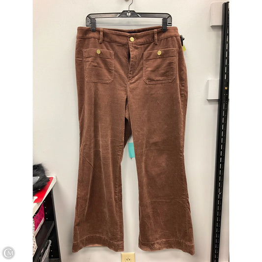 Pants Corduroy By J. Crew In Brown, Size: 14