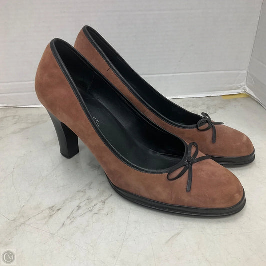 Shoes Heels Kitten By Aerosoles In Brown, Size: 10