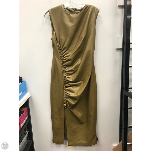 Dress Casual Midi By Donna Karan In Green, Size: 6