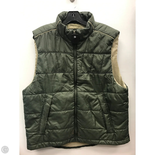 Vest Puffer & Quilted By Clothes Mentor In Green, Size: M