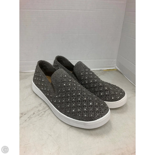 Shoes Sneakers By Sonoma In Silver, Size: 9