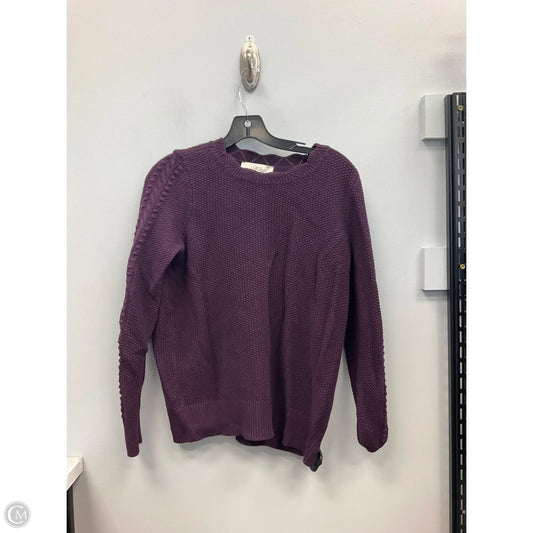 Sweater By Loft In Purple, Size: M