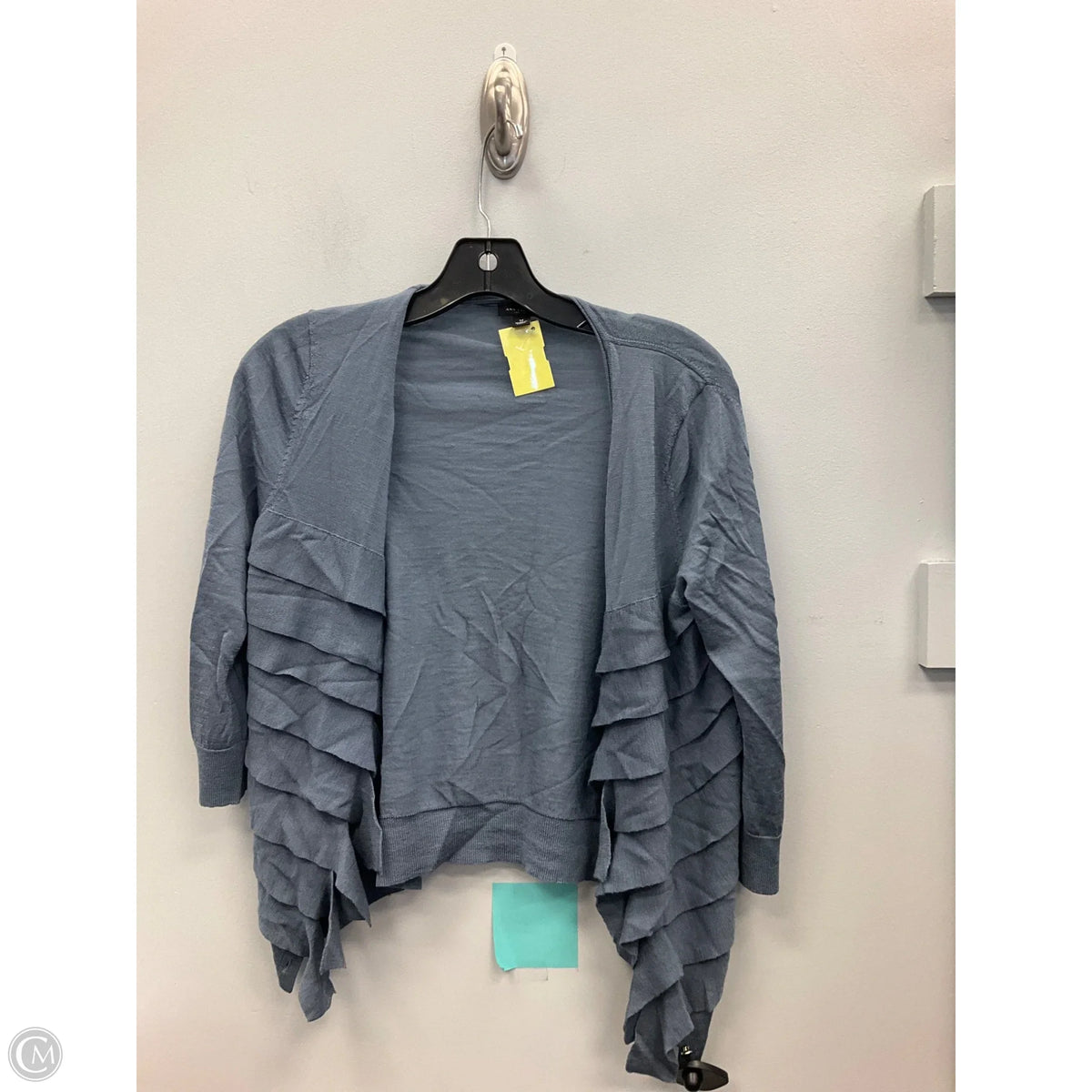 Cardigan By Ann Taylor In Blue, Size: M