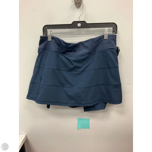 Athletic Skort By Lululemon In Nautical Print, Size: 10