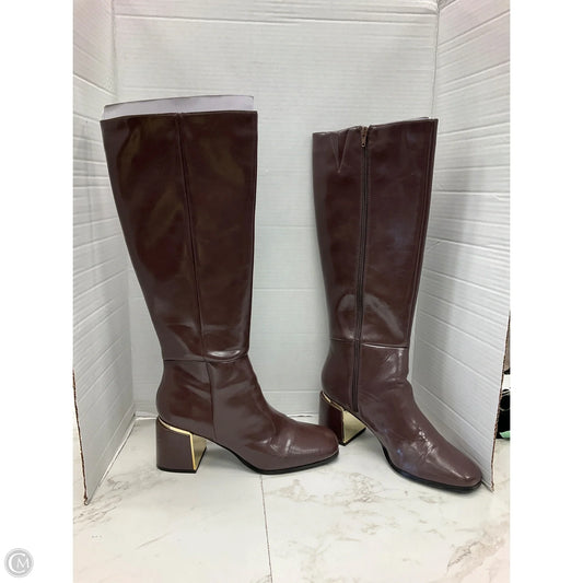 Boots Knee Heels By Bcbgeneration In Brown, Size: 9.5