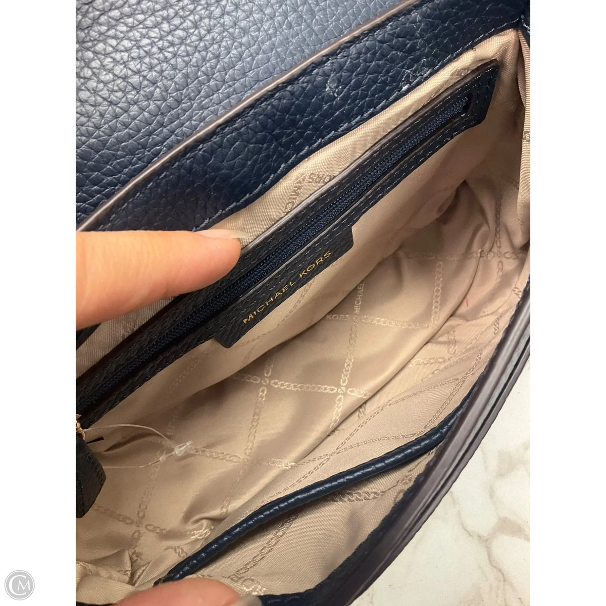 Crossbody Designer By Michael Kors, Size: Medium