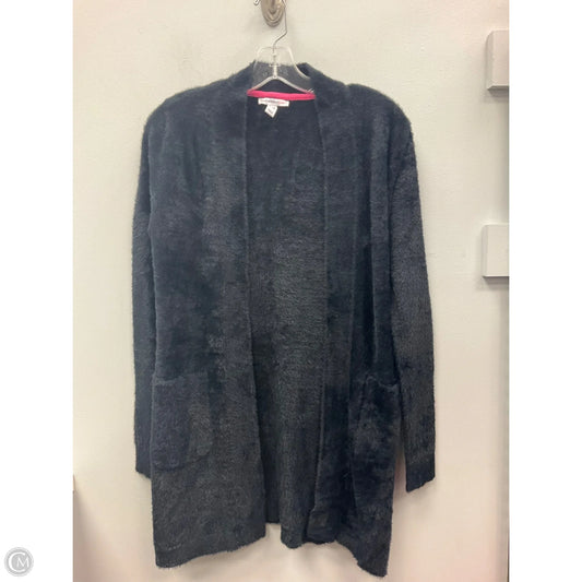Sweater Cardigan By Isaac Mizrahi Live Qvc In Black, Size: Xxs