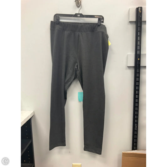Pants Leggings By Sonoma In Grey, Size: Xxl
