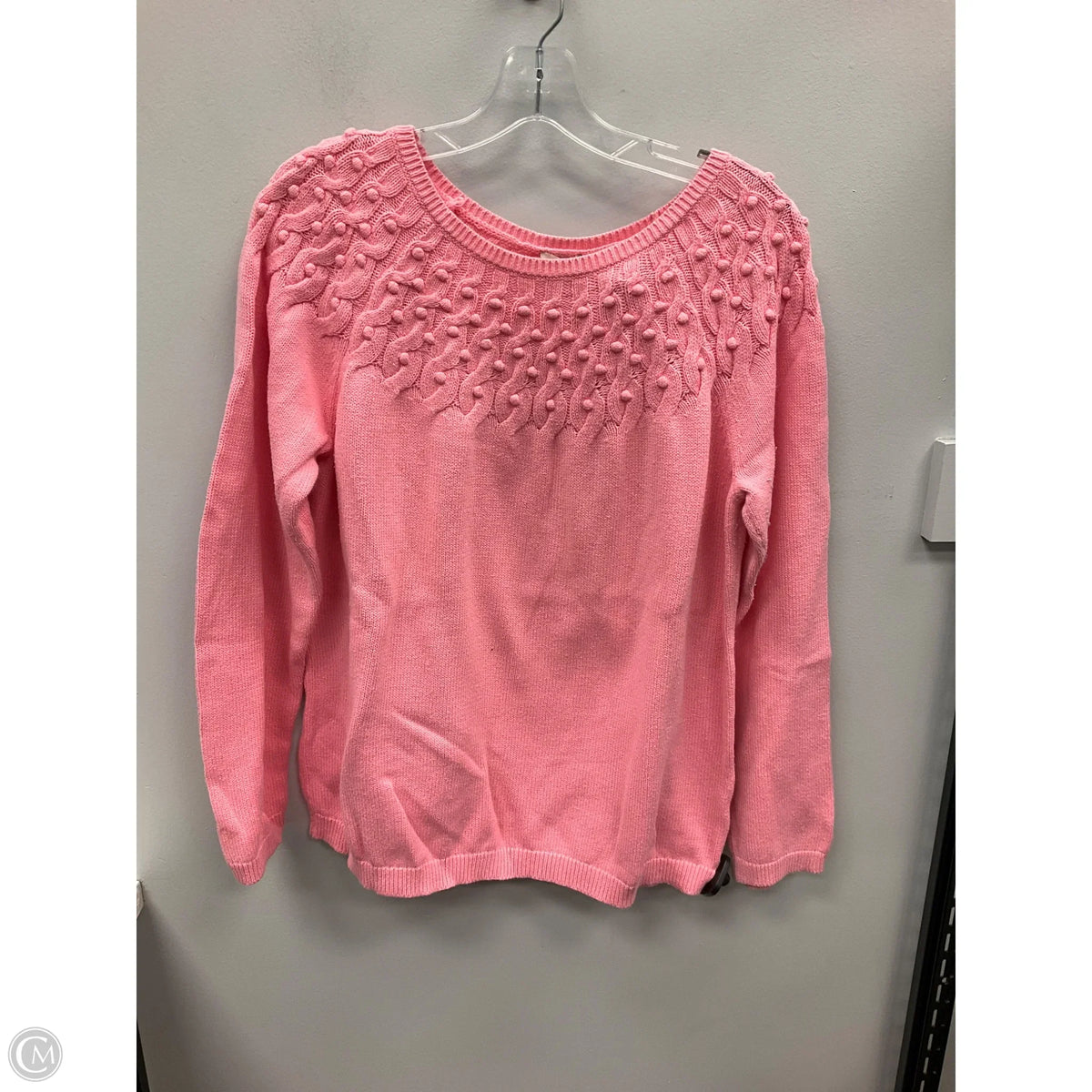 Sweater By Talbots In Pink, Size: Xl