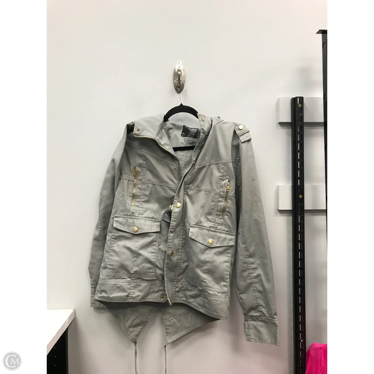 Jacket Other By Clothes Mentor In Grey, Size: S