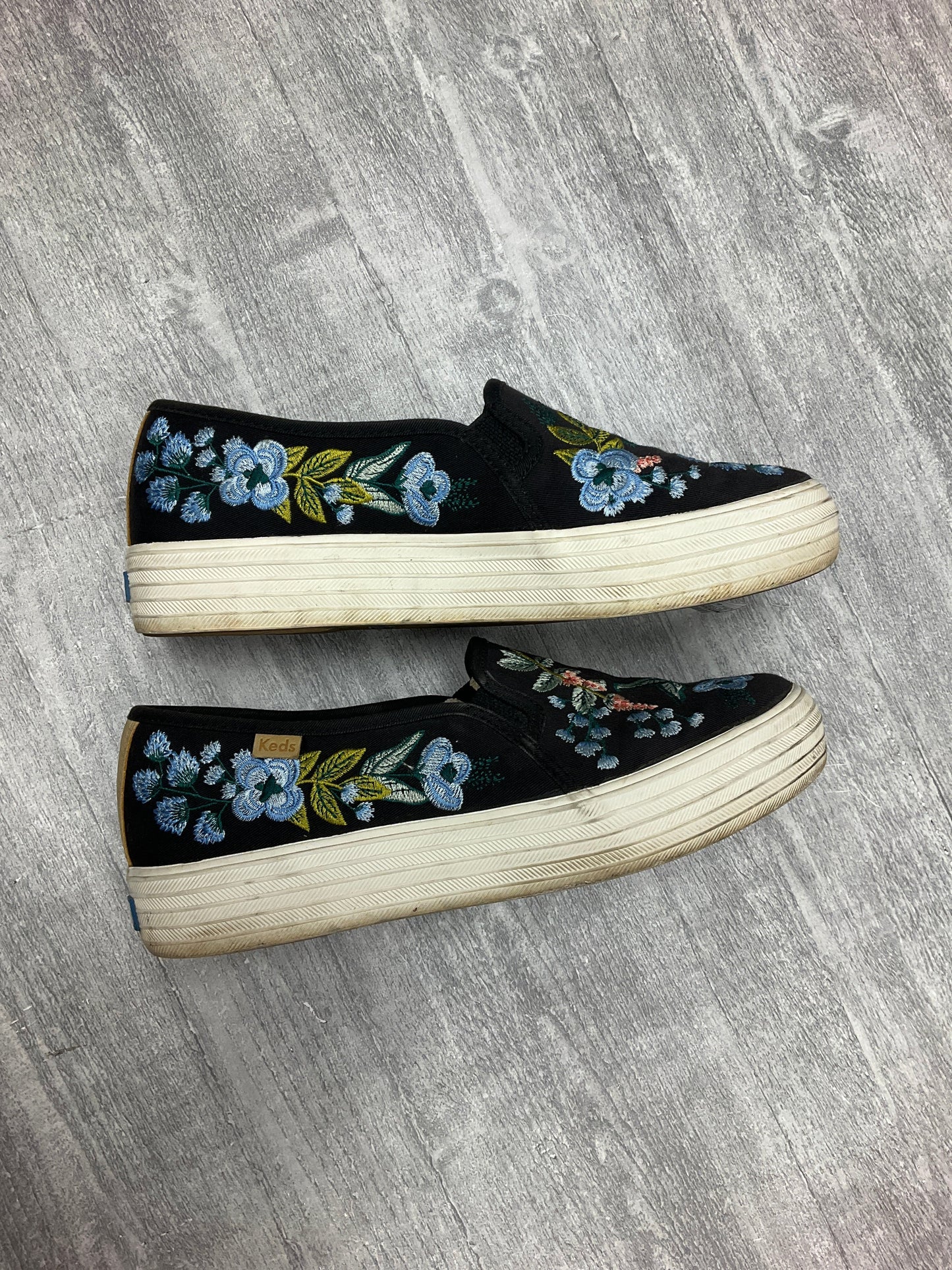 Shoes Sneakers By Keds In Floral Print, Size: 8