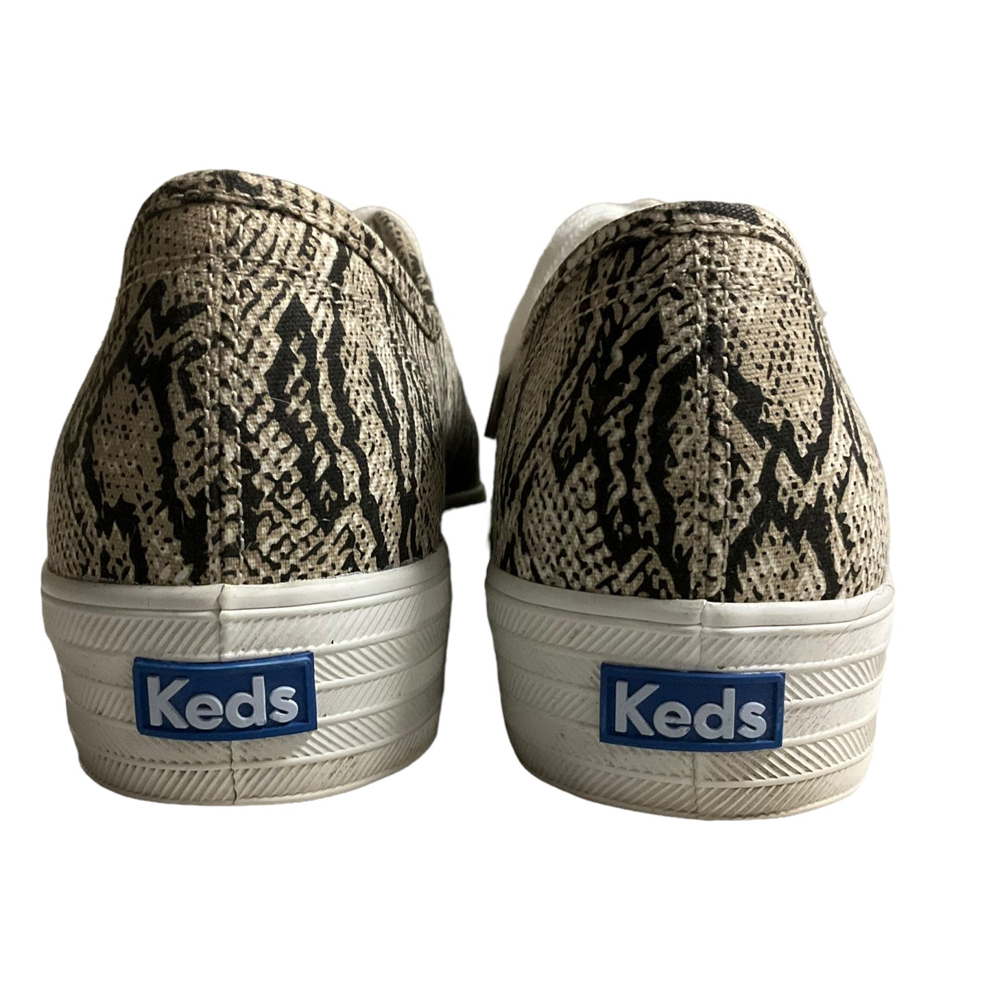Animal Print Shoes Sneakers Keds, Size 10