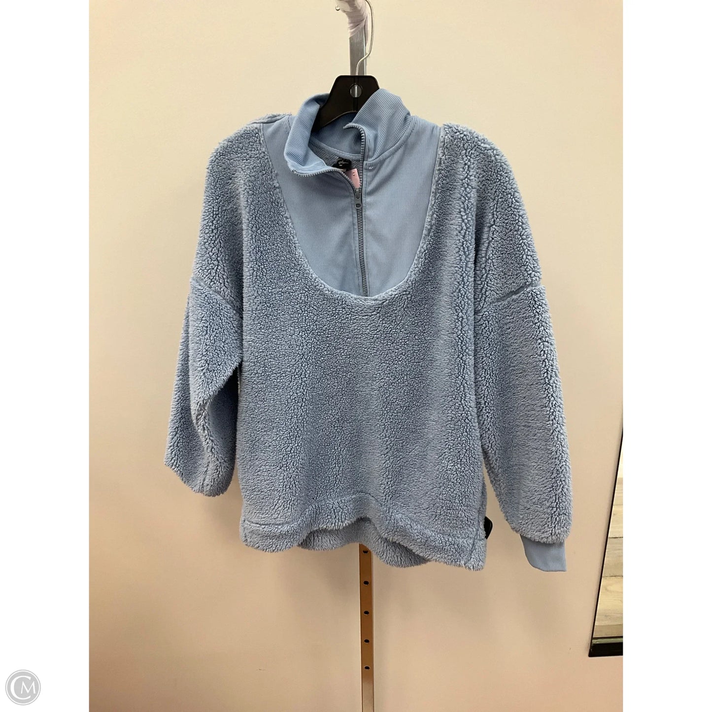 Jacket Fleece By Vogo In Blue, Size: M