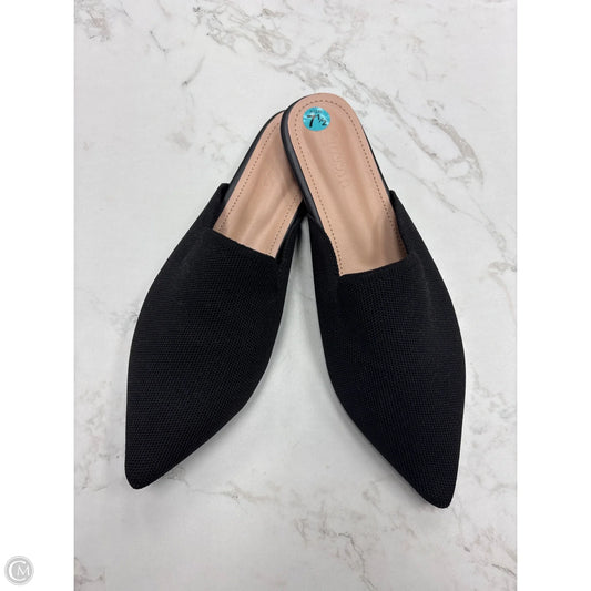Shoes Flats By Clothes Mentor In Black, Size: 7.5