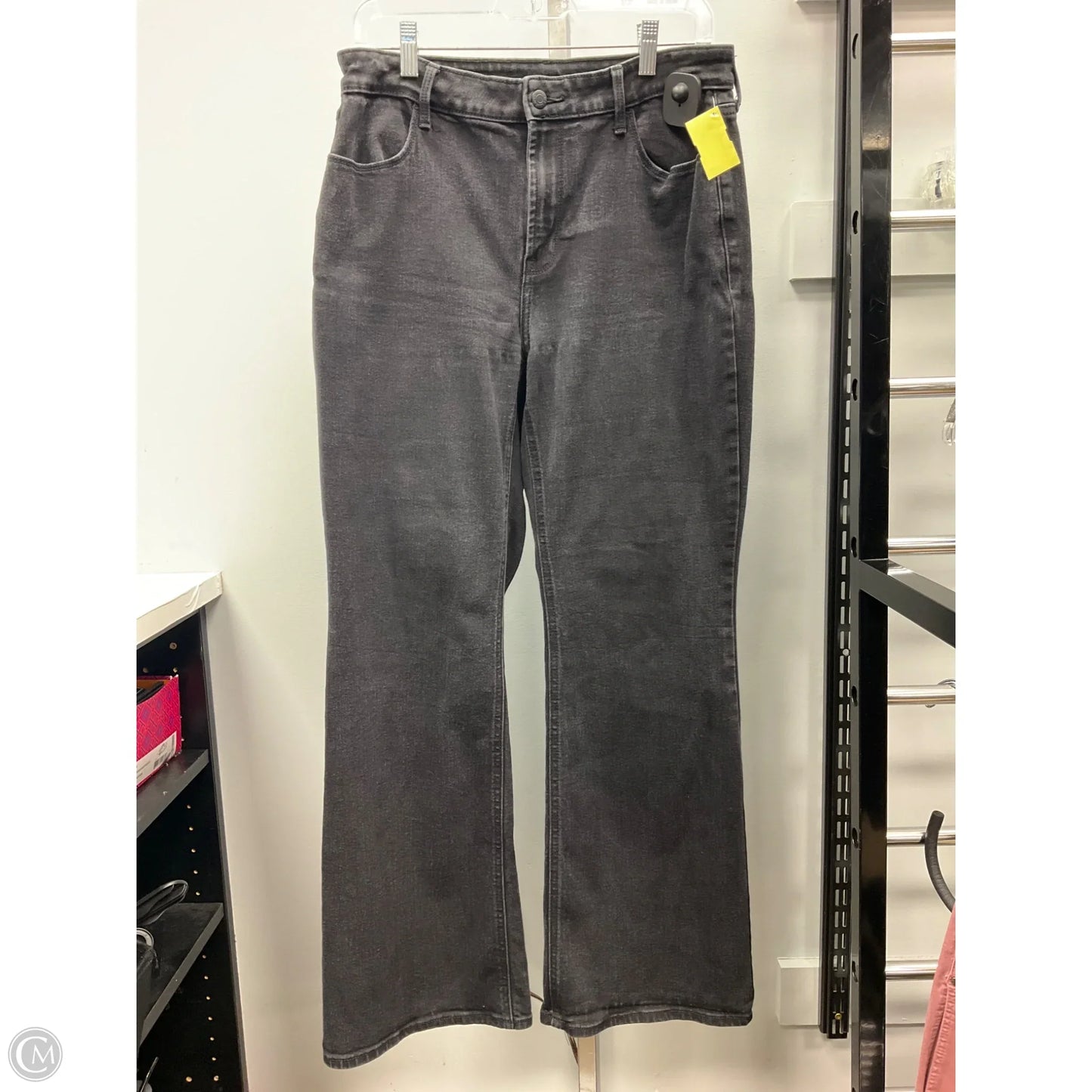 Jeans Flared By Old Navy In Black, Size: 10