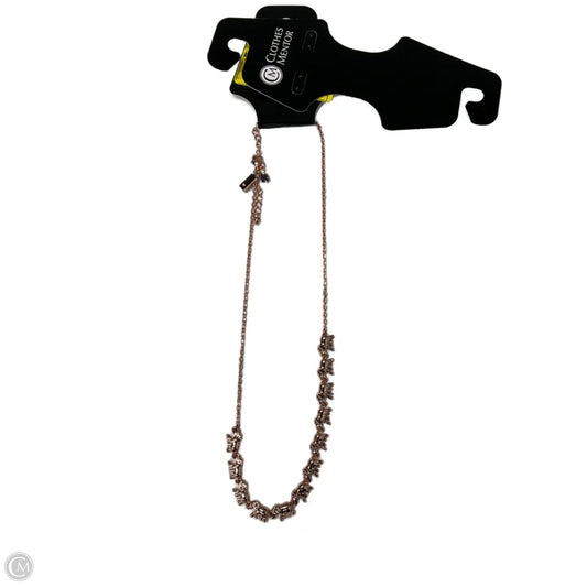 Necklace Designer By Kate Spade