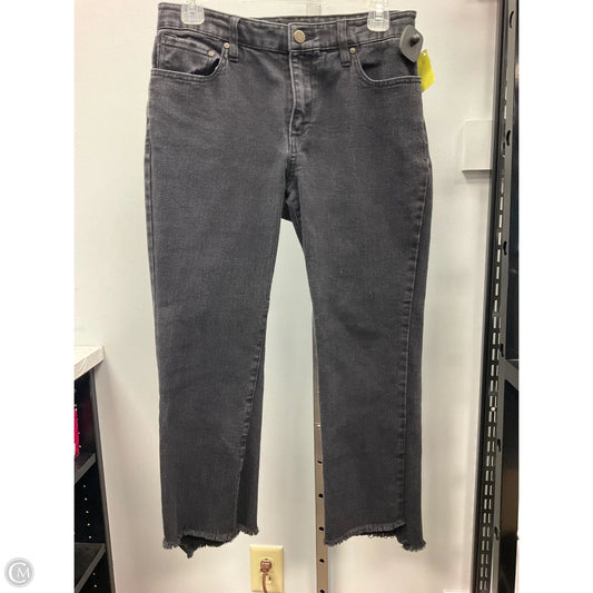 Jeans Cropped By Who What Wear In Black, Size: 10
