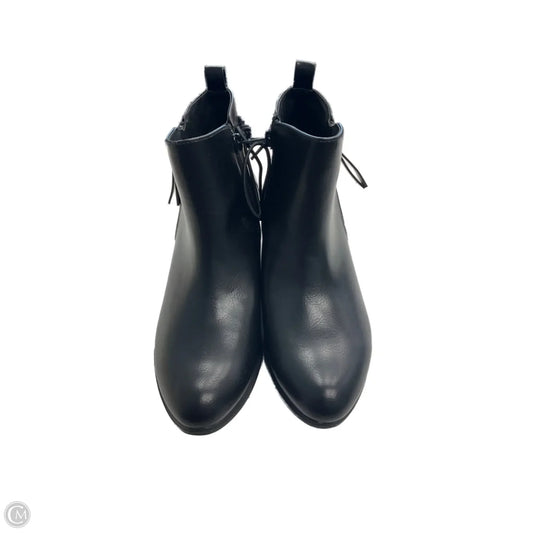 Boots Ankle Heels By Esprit In Black, Size: 6.5